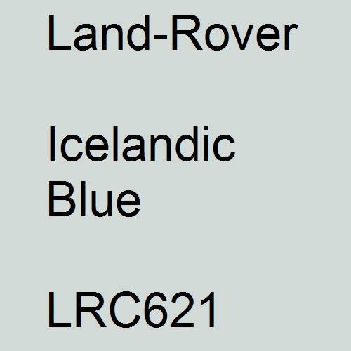 Land-Rover, Icelandic Blue, LRC621.